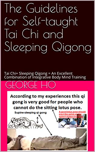 کاور کتاب theguidlines for self taught taichi and sleeping qigong