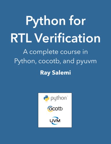 کاور کتاب Python for RTL Verification: A complete course in Python, cocotb, and pyuvm
