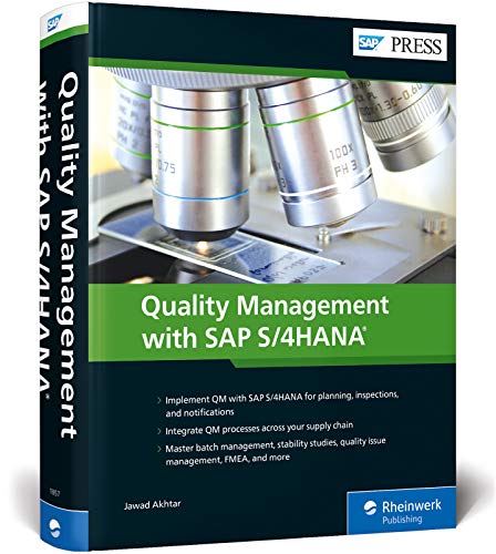 کاور کتاب Quality Management with SAP S/4HANA (SAP PRESS)
