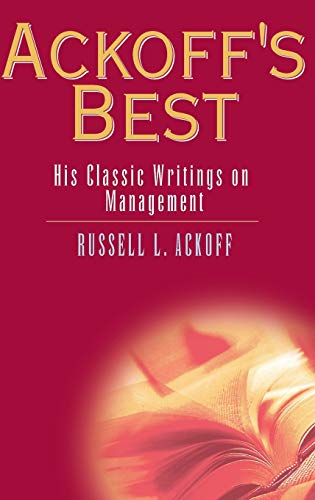 کاور کتاب Ackoff's Best: His Classic Writings on Management 1st Edition