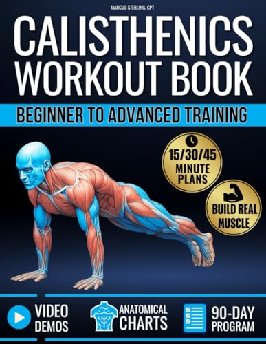 کاور کتاب Calisthenics workout book
