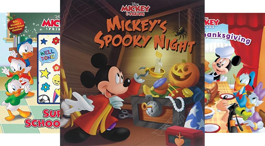 کاور کتاب Part of: Mickey & Friends (4 books)
