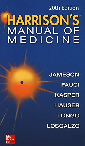 کاور کتاب Harrisons Manual of Medicine, 20th Edition (Harrison's Manual of Medicine) 20th