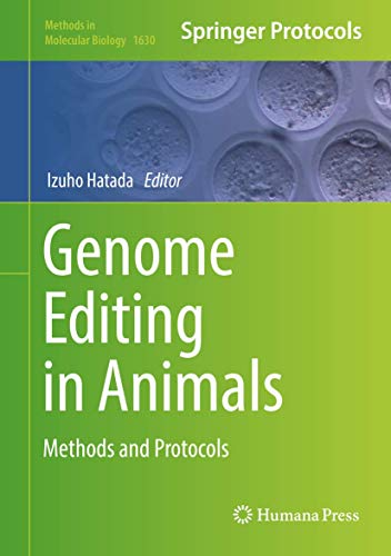 کاور کتاب genome editing in animals