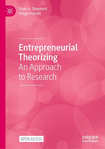 کاور کتاب Entrepreneurial Theorizing: An Approach to Research Kindle Edition