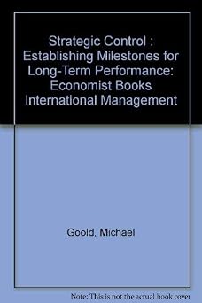 کاور کتاب Strategic Control: How to Establish and Maintain Control Over Your Organization's Performance