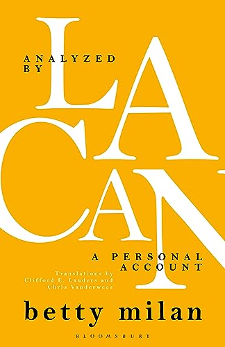 کاور کتاب Analyzed by Lacan: A Personal Account