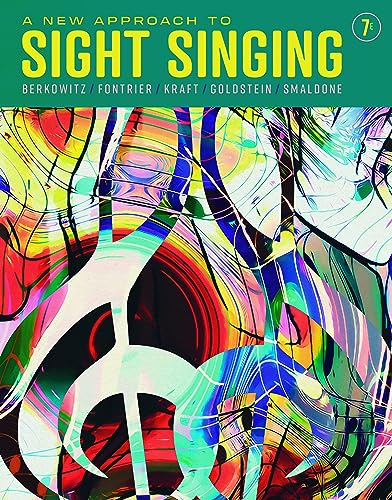 کاور کتاب A New Approach to Sight Singing (Seven Edition)
