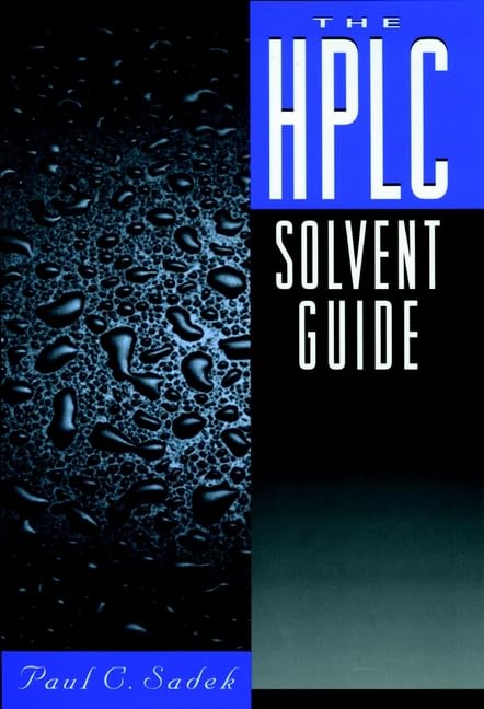 کاور کتاب The HPLC Solvent Guide