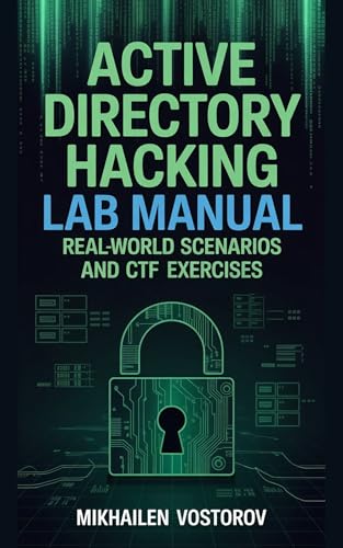 کاور کتاب Active directory hacking lab manual