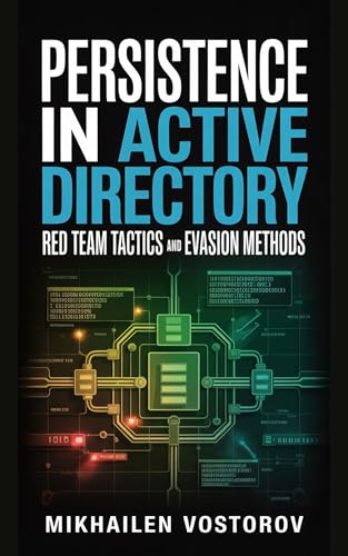 کاور کتاب Persistence in active directory