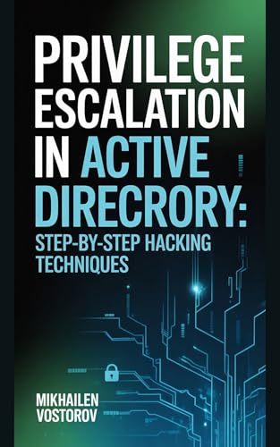 کاور کتاب Privilege escalaation in active directory