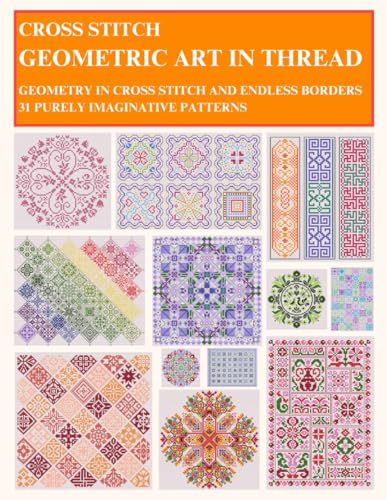 کاور کتاب Cross Stitch - Geometric Art In Thread