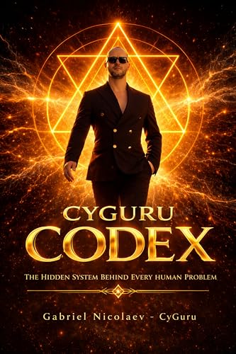کاور کتاب CyGuru Codex: The Hidden System Behind Every Human Problem by Gabriel Nicolaev - CyGuru