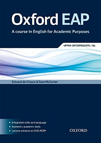 کاور کتاب Oxford EAP: Upper-Intermediate / B2: A Course in English for Academic Purposes Student Edition