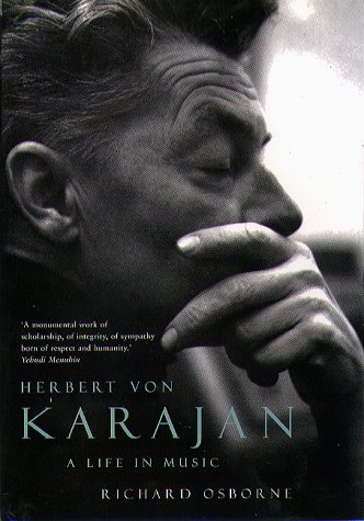 کاور کتاب Herbert von karajan: a life in music