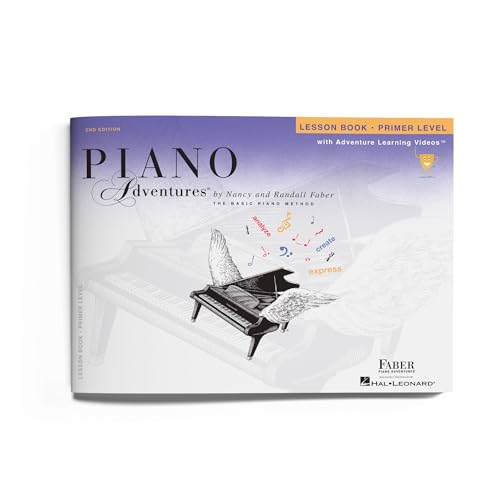 کاور کتاب Piano Adventures Lesson Book – Primer Level, 2nd Edition