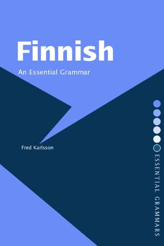 کاور کتاب Finnish: An Essential Grammar (Routledge Essential Grammars)