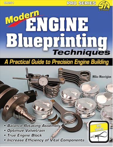 کاور کتاب Modern Engine Blueprinting Techniques: A Practical Guide to Precision Engine Building (Pro)