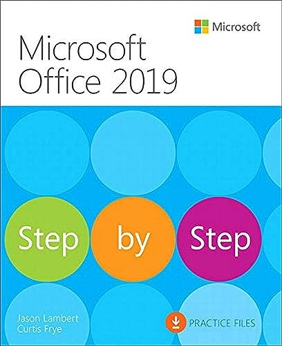 کاور کتاب Microsoft Office 2019 Step by Step
