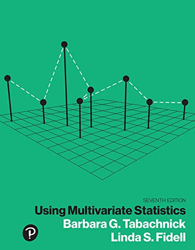 کاور کتاب Using Multivariate Statistics (2-downloads) 7th Edition, Kindle Edition
