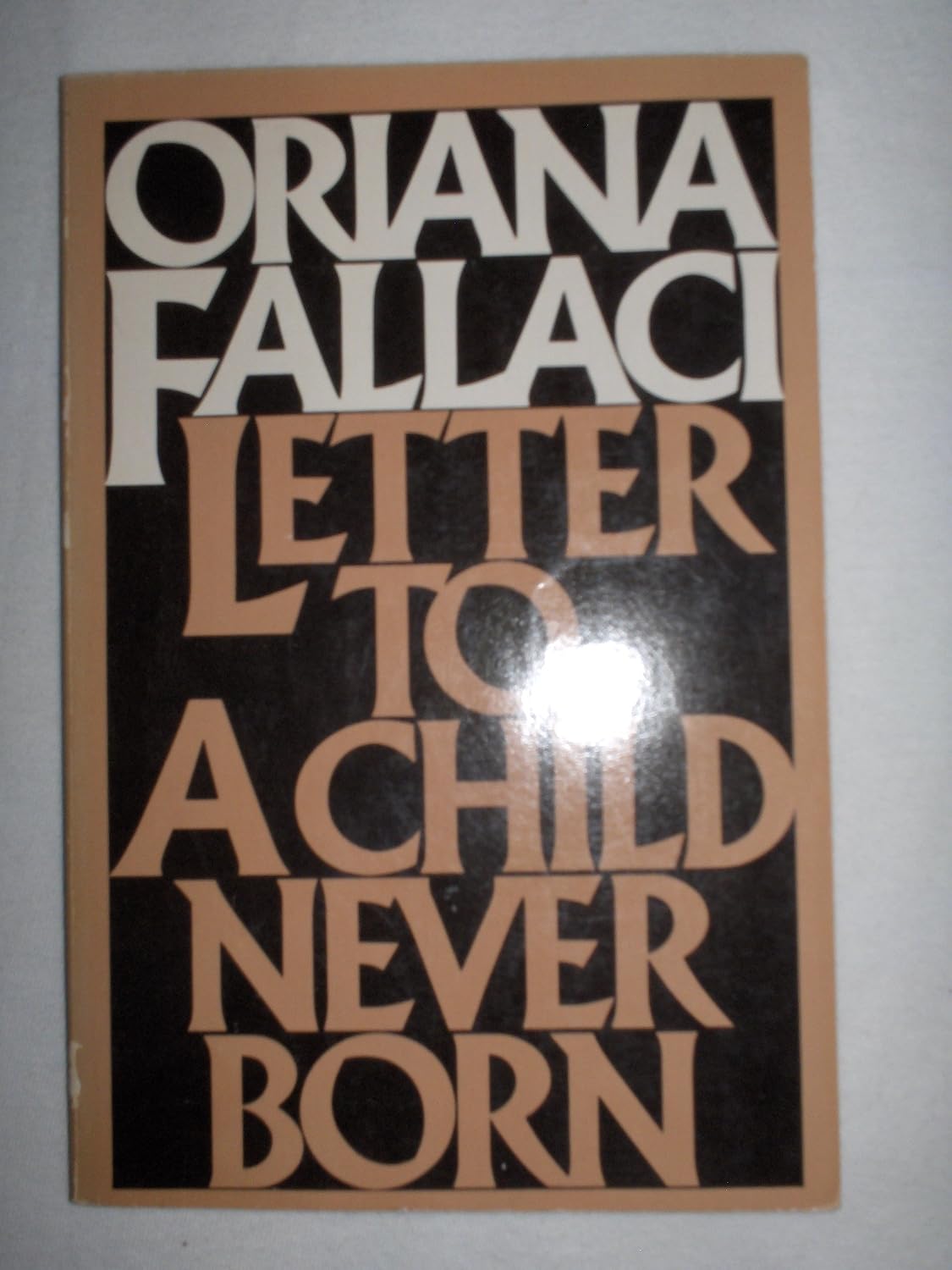 کاور کتاب letter to a child never born