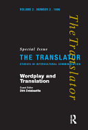 کاور کتاب . “Introduction.” In Wordplay and Translation: Essays on Punning and Translation, Dirk Delabastita (ed.), 1–22. Special issue of The Translator 2 (2)