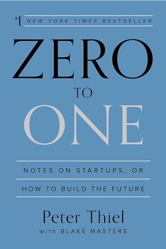 کاور کتاب Zero to One: Notes on Startups, or How to Build the Future