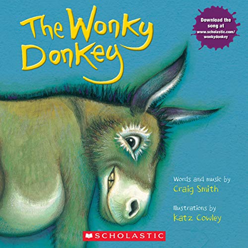 کاور کتاب the wonky donkey