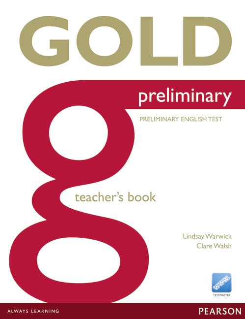 کاور کتاب Gold Preliminary Teacher's Book