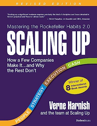 کاور کتاب Scaling Up: How a Few Companies Make It...and Why the Rest Don't (Rockefeller Habits 2.0)