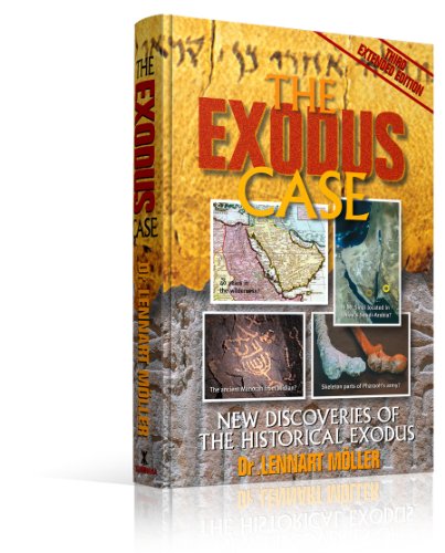 کاور کتاب The Exodus Case-The Exodus-Exodus Commentary-Mt. Sinai-The Battle of Exodus Gods and Kings- Pharaoh-The ... Route of Exodus-Egyptian History-Hardcover 3rd Extended Edition Edition