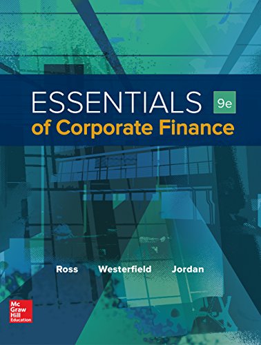 کاور کتاب ESSENTIALS OF CORPORATE FINANCE