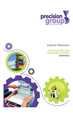 کاور کتاب Lead and Manage Team Effectiveness: BSBWOR502