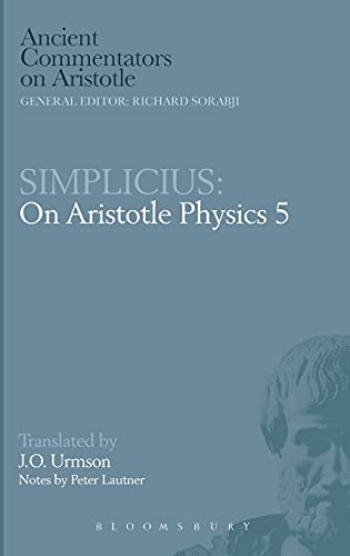 کاور کتاب Simplicius: On Aristotle Physics 5