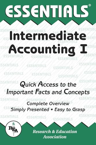 کاور کتاب Intermediate Accounting I Essentials
