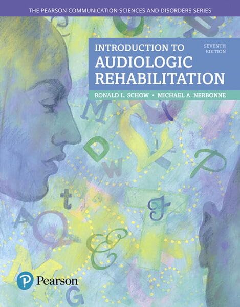 کاور کتاب (introduction to audiologic rehabilitation (7th Edition