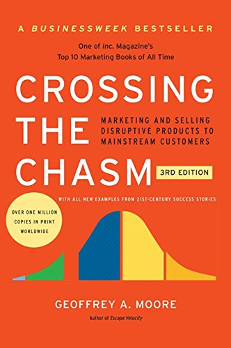 کاور کتاب crossing the chasm