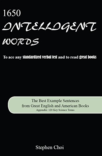 کاور کتاب 1650 Intelligent Words: The Best Example Sentences from Great English and American Books