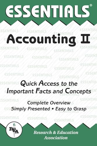 کاور کتاب Accounting II Essentials