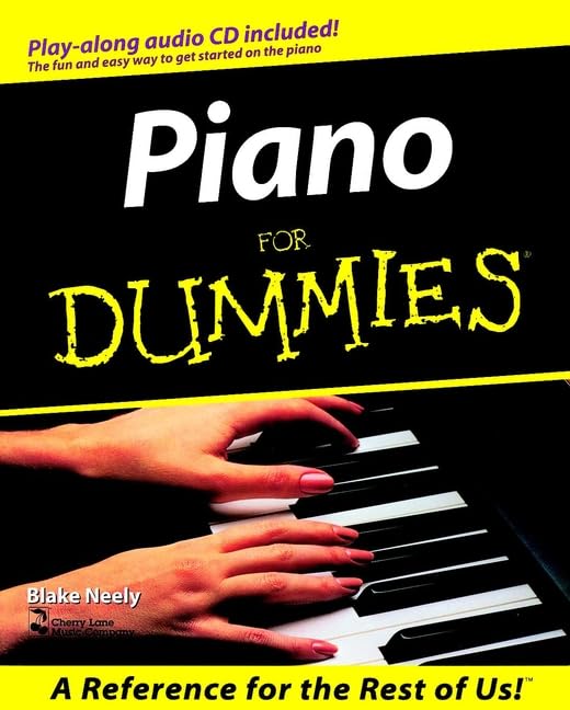کاور کتاب Piano For Dummies Paperback – September 18, 1998