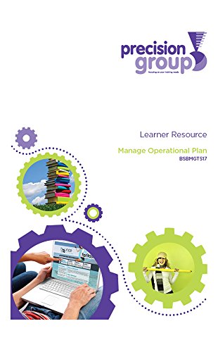 کاور کتاب Manage Operational Plan: BSBMGT517