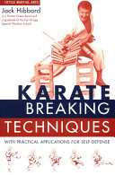 کاور کتاب Karate Breaking Techniques With Practical Applications for Self-Defense