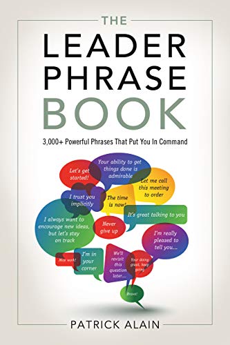 کاور کتاب The Leader Phrase Book: 3,000+ Powerful Phrases That Put You In Command