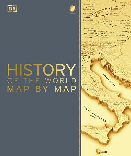 کاور کتاب History of the World Map by Map Hardcover – Illustrated, October 23, 2018