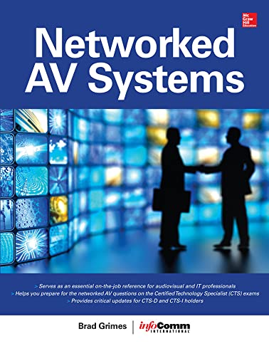 کاور کتاب Networked Audiovisual Systems