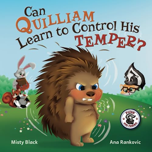 کاور کتاب Can Quilliam Learn to Control His Temper? (Punk and Friends Learn Social Skills)