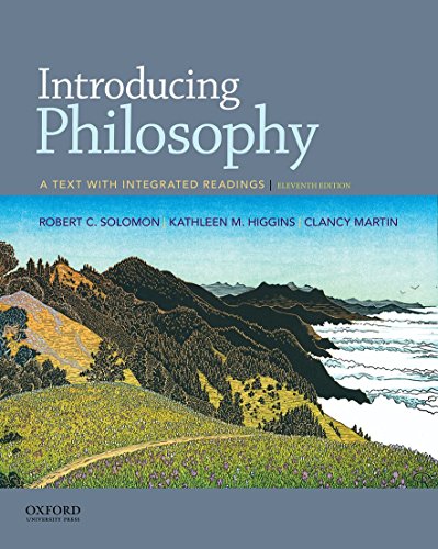 کاور کتاب Introducing Philosophy: A Text with Integrated Readings 11th Edition