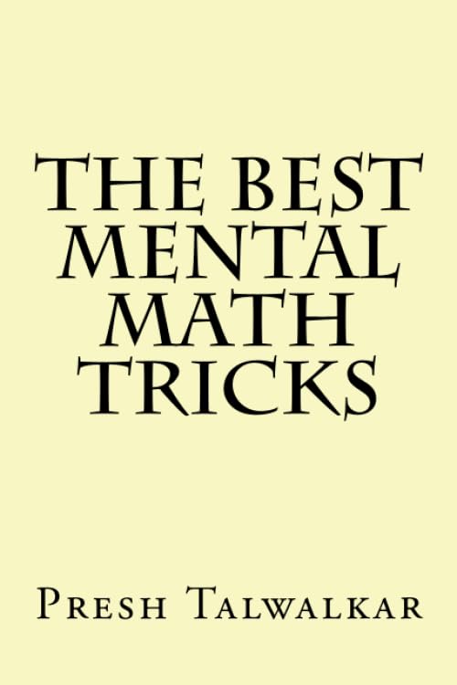 کاور کتاب The Best Mental Math Tricks