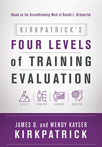 کاور کتاب the four levels of training evaluation